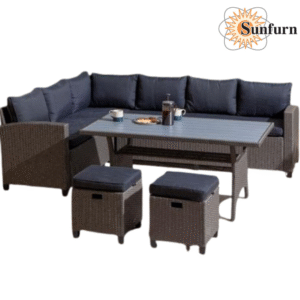 SUN171051525 - 4 Piece Corner Dining Set