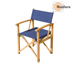 SUN131051600 - Ascot Folding Director's Chair – Midnight Blue