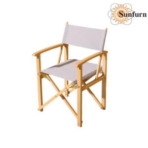 SUN131051621 - Ascot Folding Director's Chair - Slate Grey